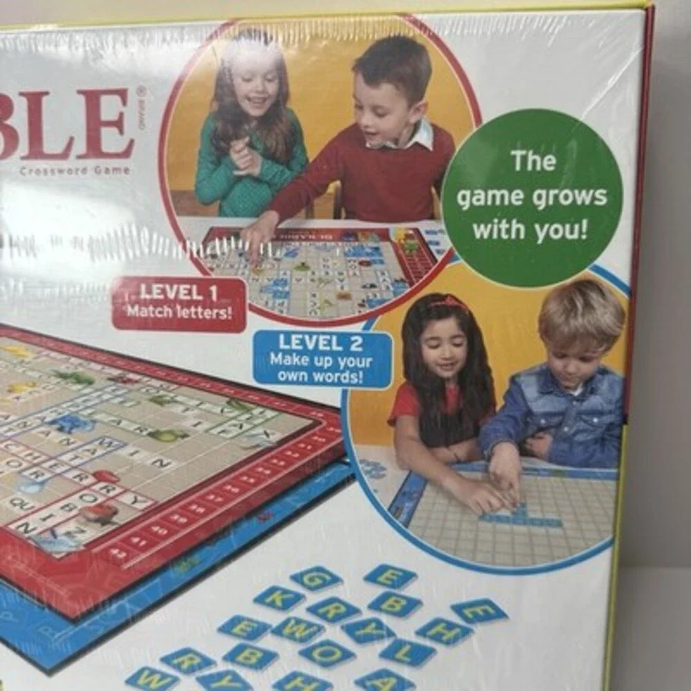 Scrabble Crossword Game for Juniors Complete